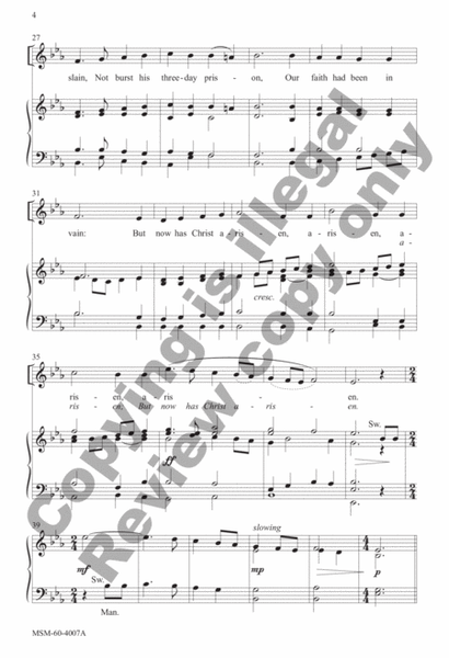 This Joyful Eastertide (Choral Score) image number null