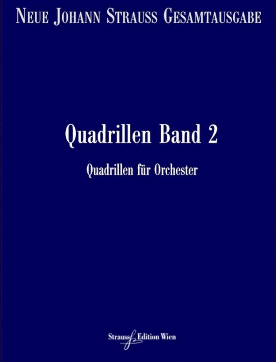 Quadrillen Band 2 RV 123-290 Band 2