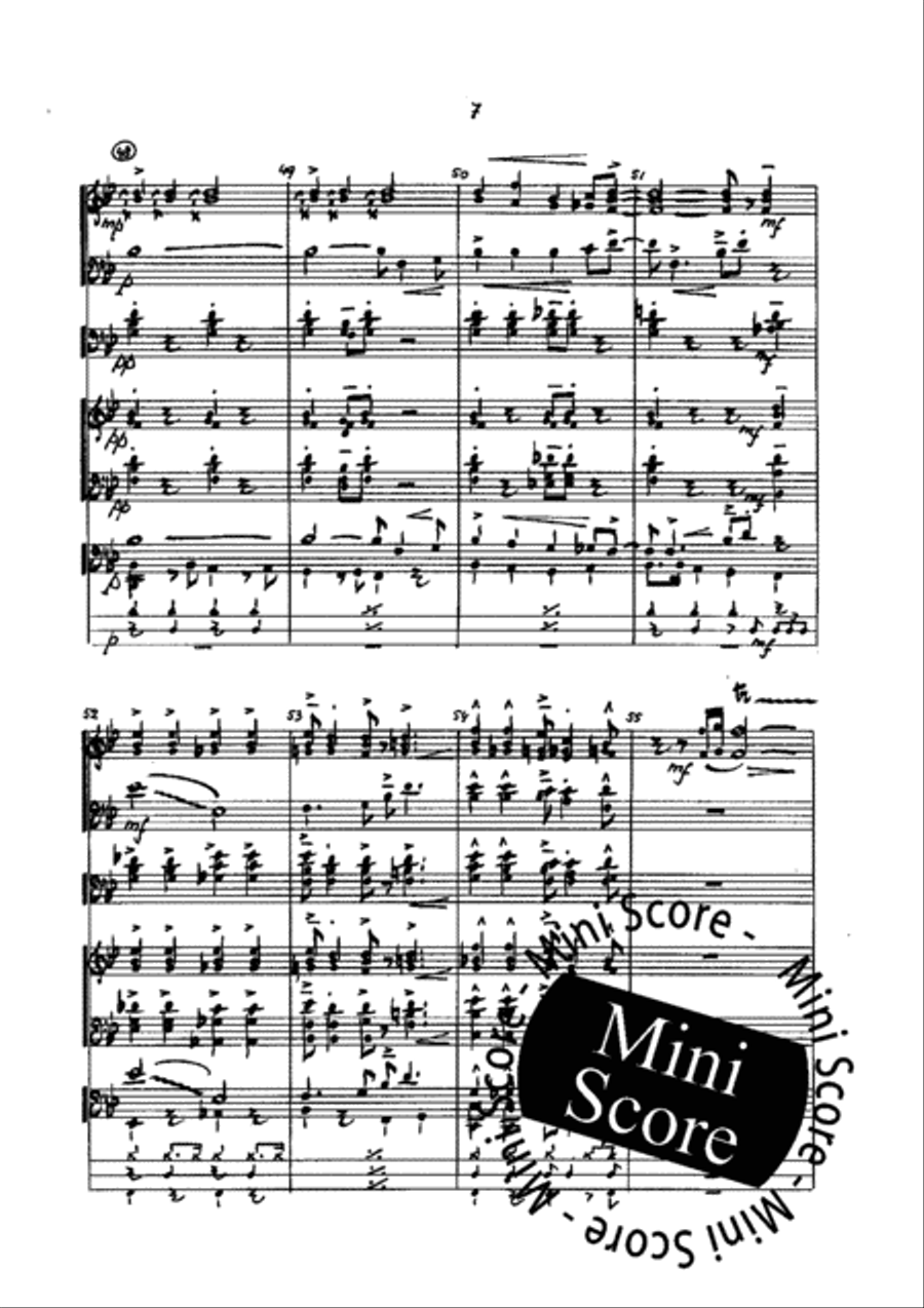 A Christmas Dance Party Big Band scores gallery preview page 11