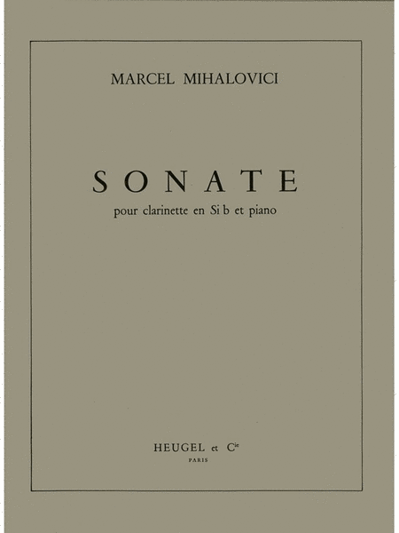 Sonate Op.78 (clarinet & Piano)