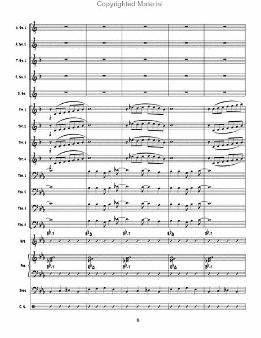 Listen Up Jazz Ensemble scores gallery preview page 22
