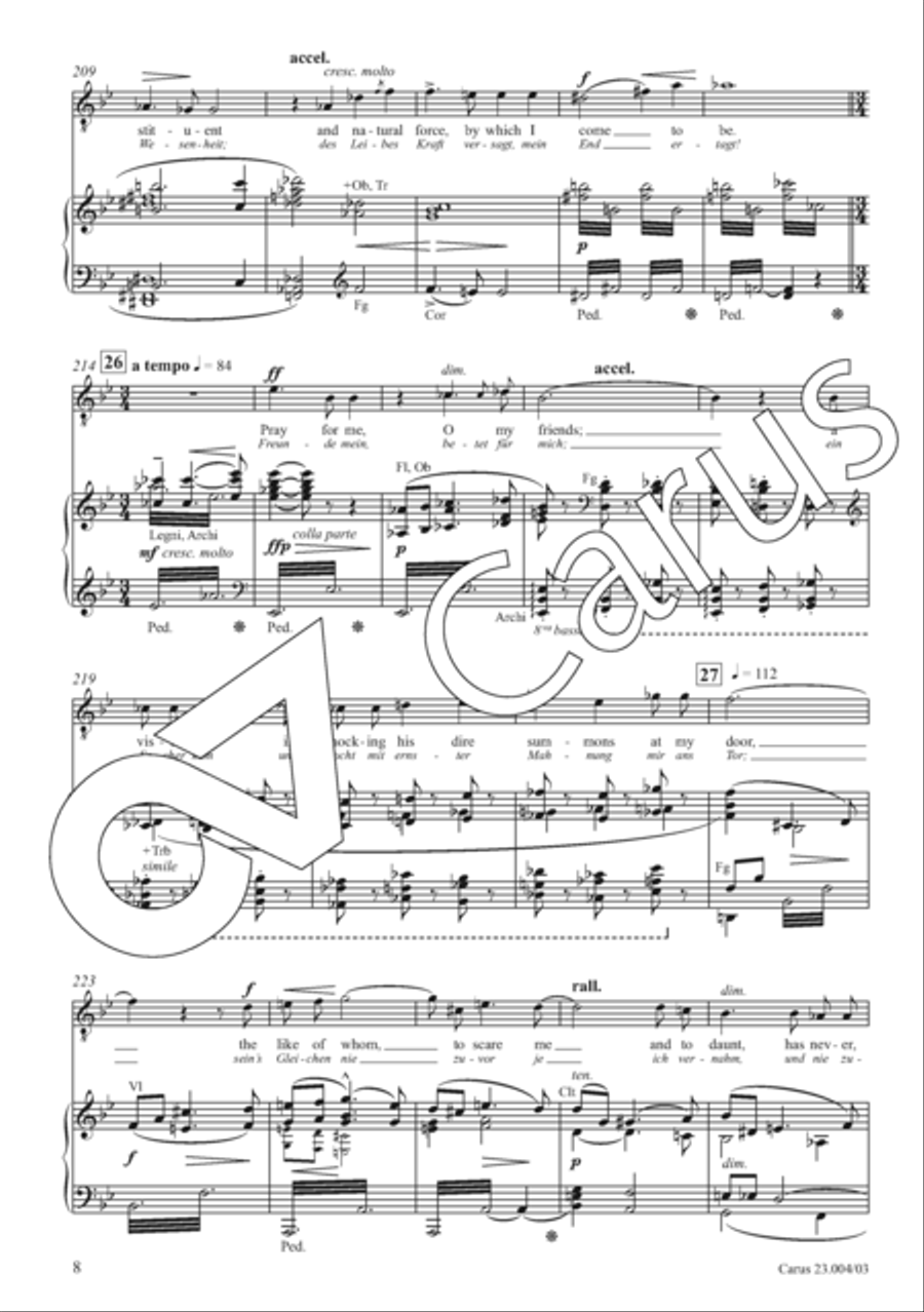 The Dream of Gerontius Divisi scores gallery preview page 15