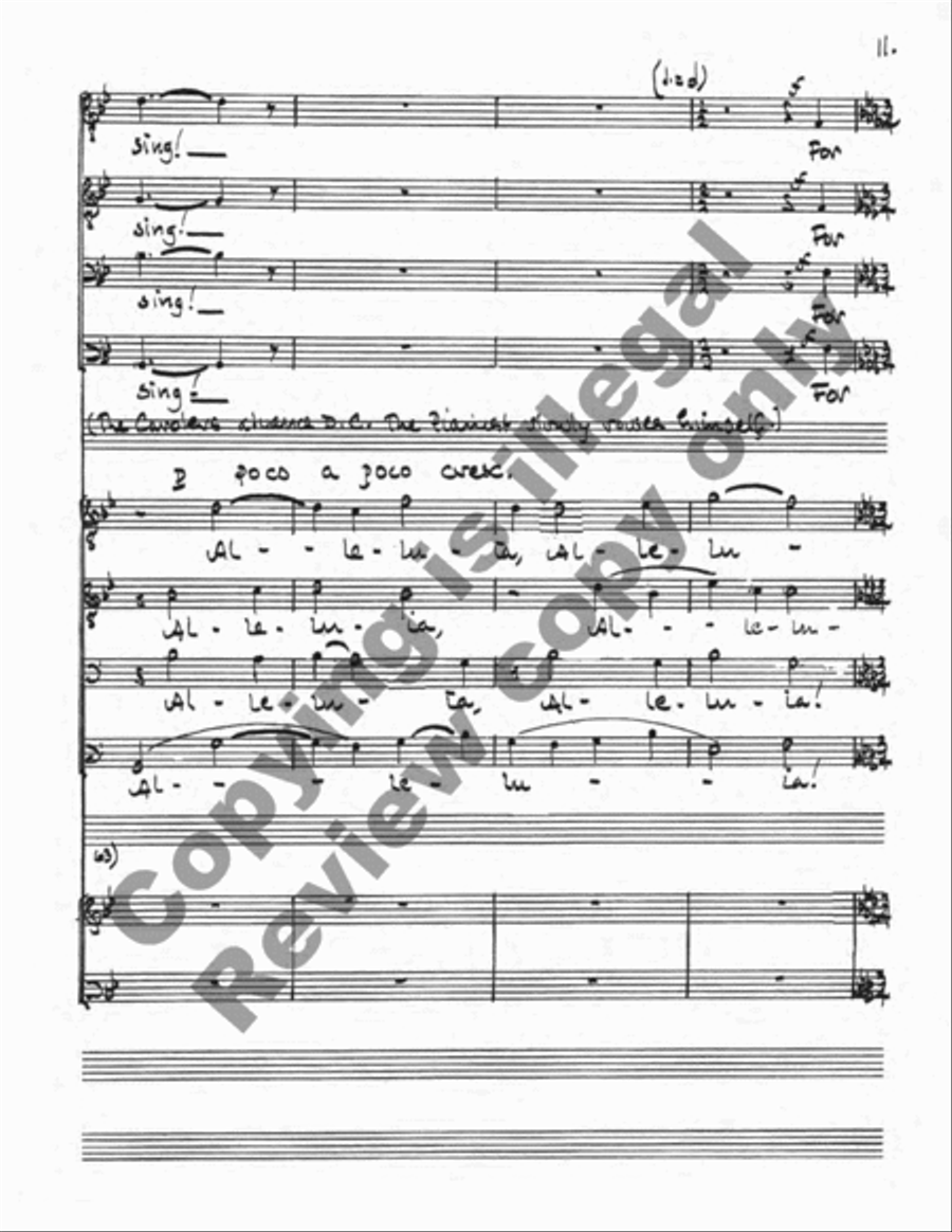 The Midnight Clear The Midnight Clear TTBB scores gallery preview page 31