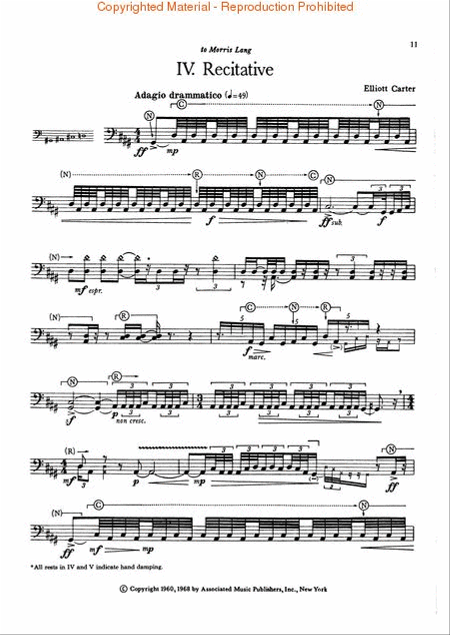 8 Pieces for 4 Timpani Percussion scores gallery preview page 4