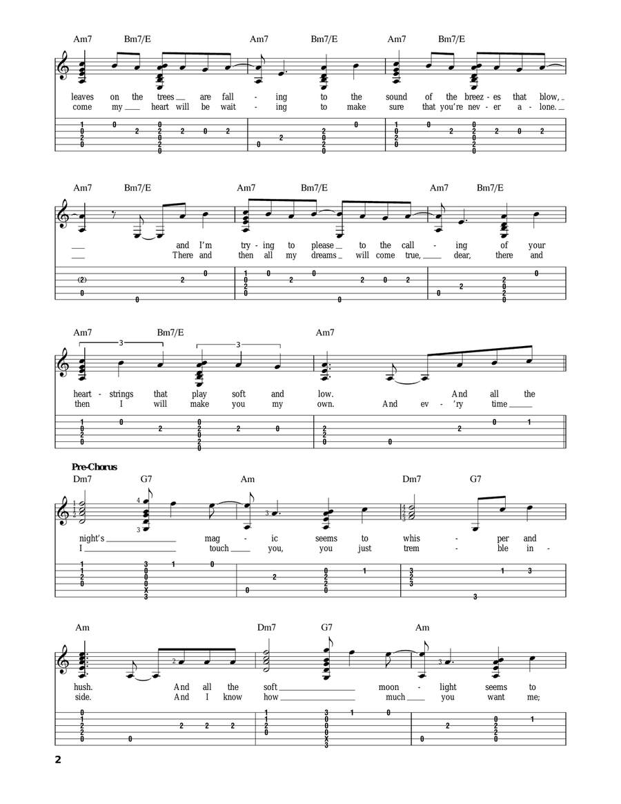 Moondance Moondance Acoustic Guitar scores gallery preview page 2