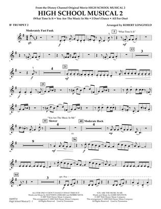 High School Musical 2 - Bb Trumpet 2