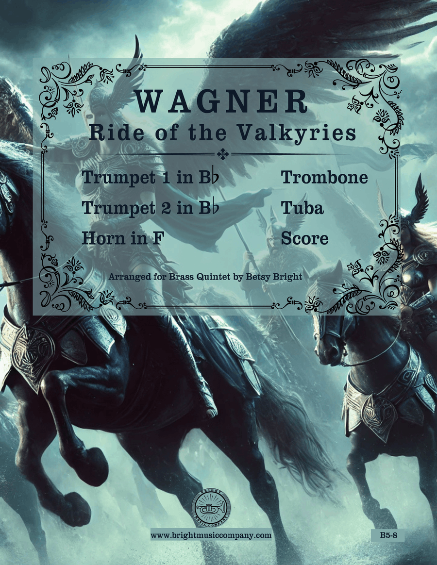 Ride of the Valkyries (Brass Quintet) Brass Quintet scores gallery preview page 1