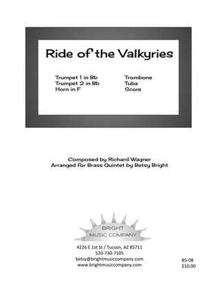 Ride of the Valkyries (Brass Quintet)