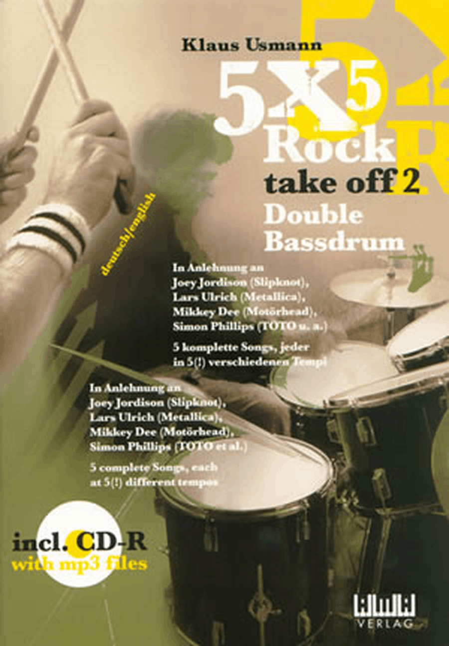 5x5 Rock Take Off 2 Drum Set scores gallery preview page 1