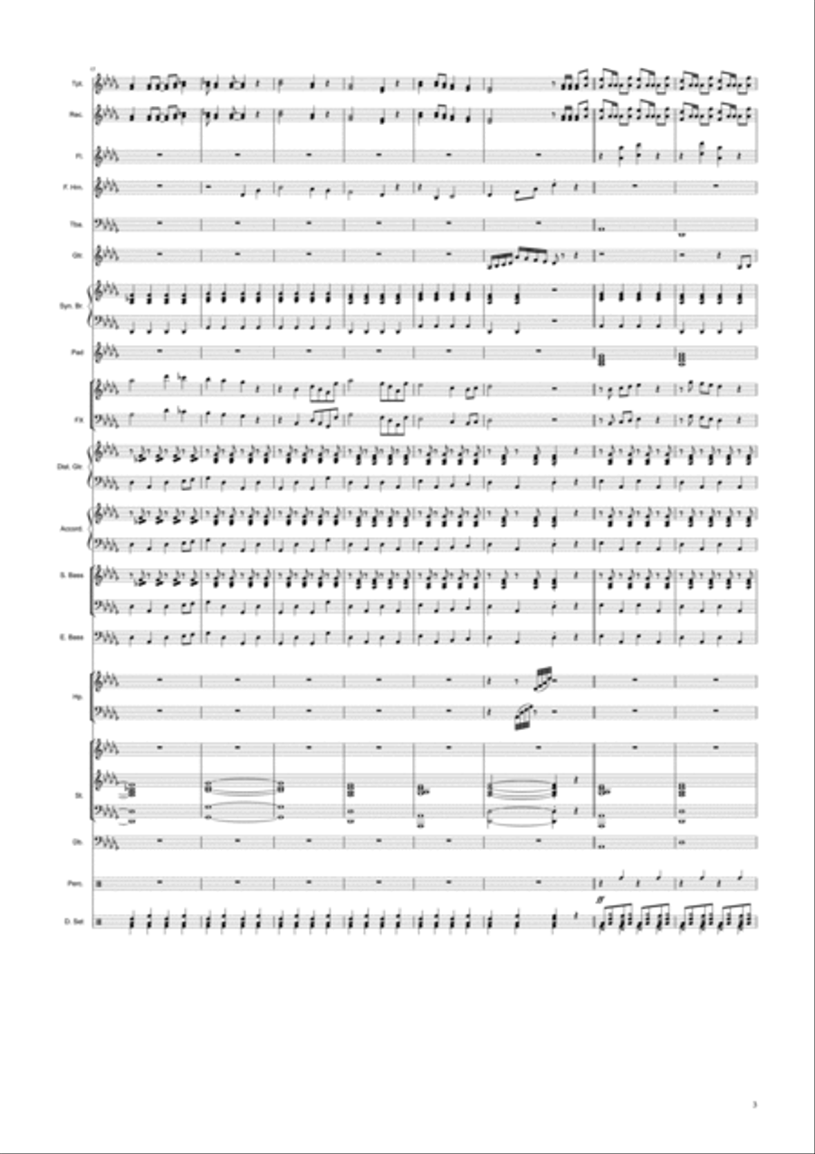 Heidi Concert Band scores gallery preview page 3