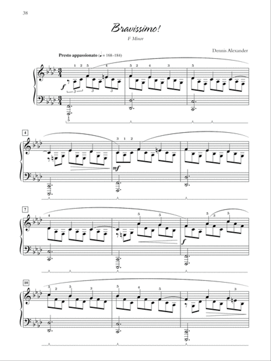 24 Character Preludes Piano Solo scores gallery preview page 5