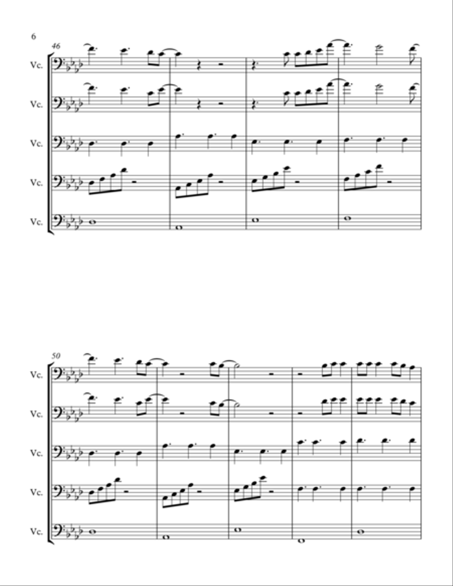 All Of Me String Trio scores gallery preview page 6