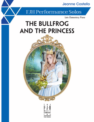 Book cover for The Bullfrog and The Princess
