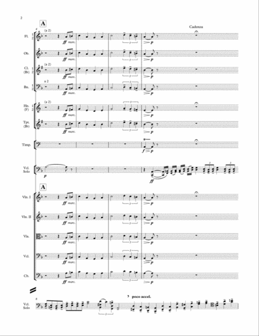Fantasia on Sussex Folk Tunes Chamber Orchestra scores gallery preview page 3