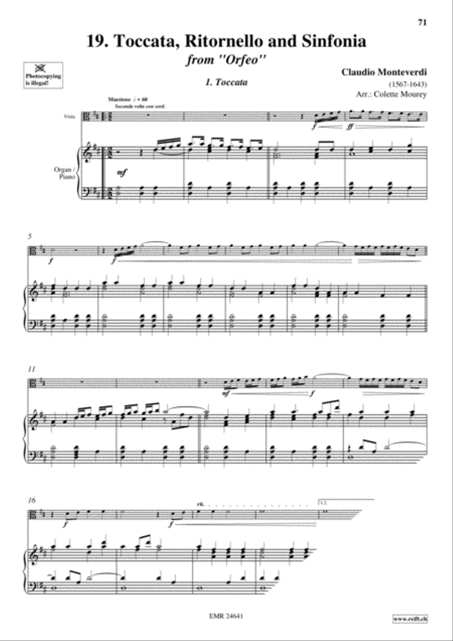 40 Greatest Baroque Hits Volume 2 Viola scores gallery preview page 21