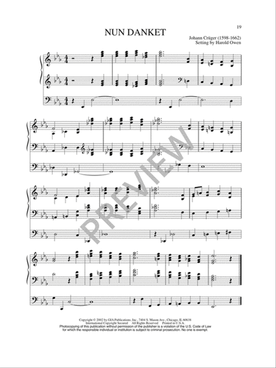 Twenty-Five Organ Harmonizations - Volume 2 Organ scores gallery preview page 21