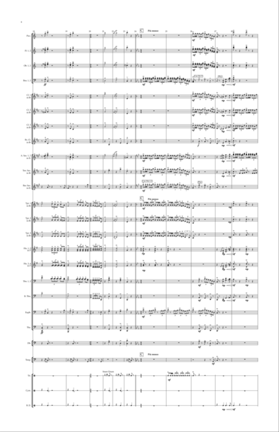 Coronation March: Crown and Kingdom Concert Band scores gallery preview page 4
