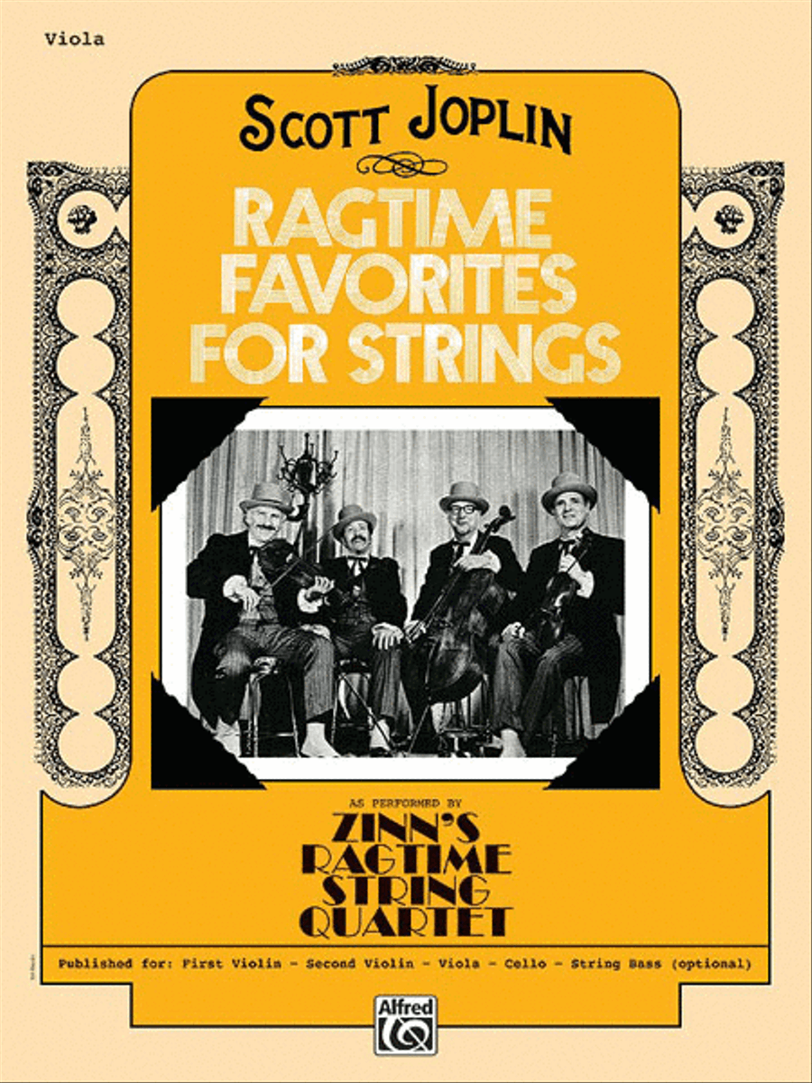 Ragtime Favorites for Strings String Orchestra scores gallery preview page 1