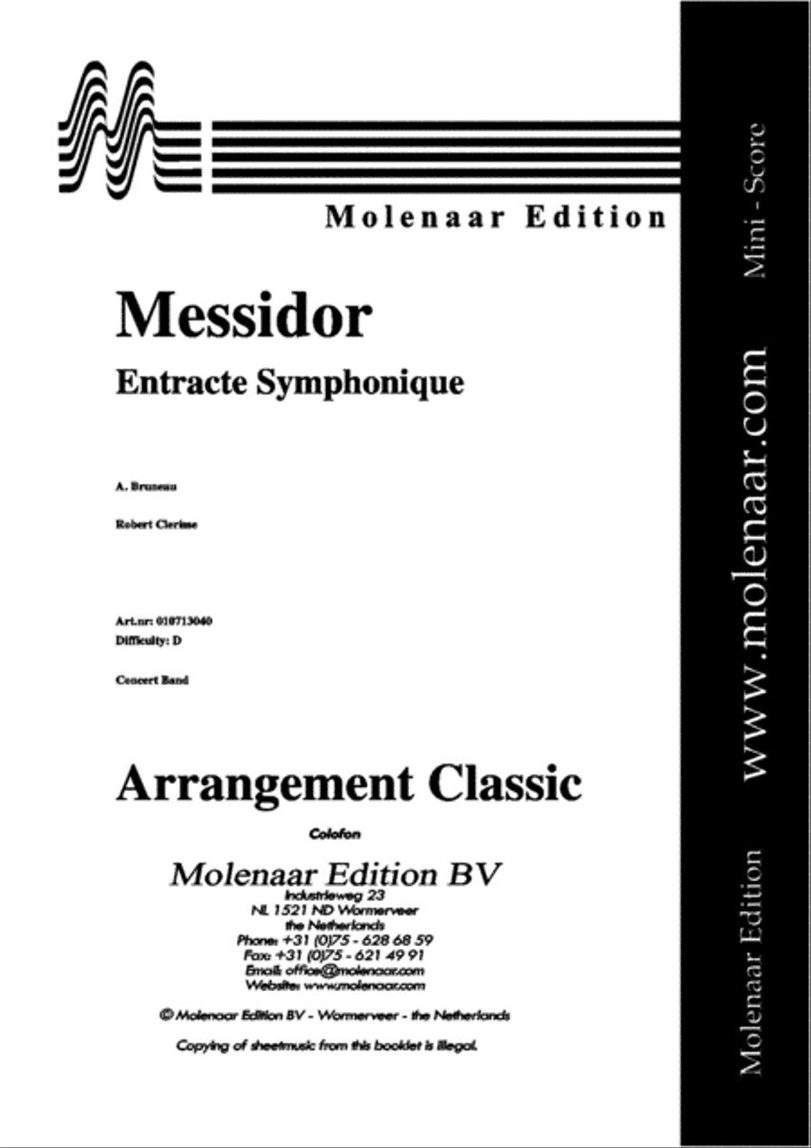 Messidor Concert Band scores gallery preview page 2