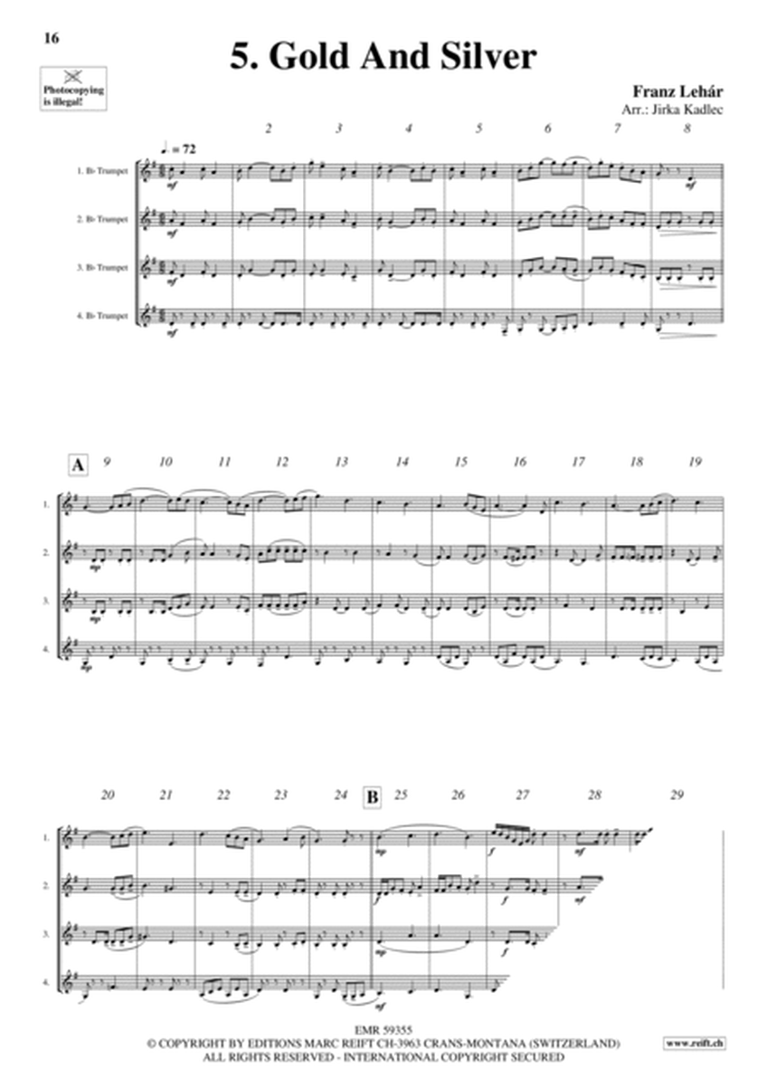 Trumpet Quartet Collection Volume 8 image number null