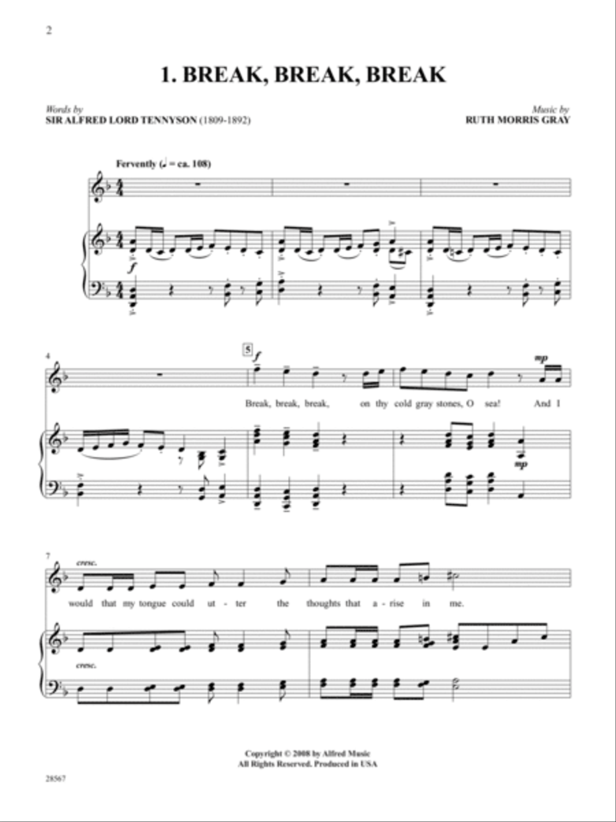 Sing Me a Song Voice scores gallery preview page 3