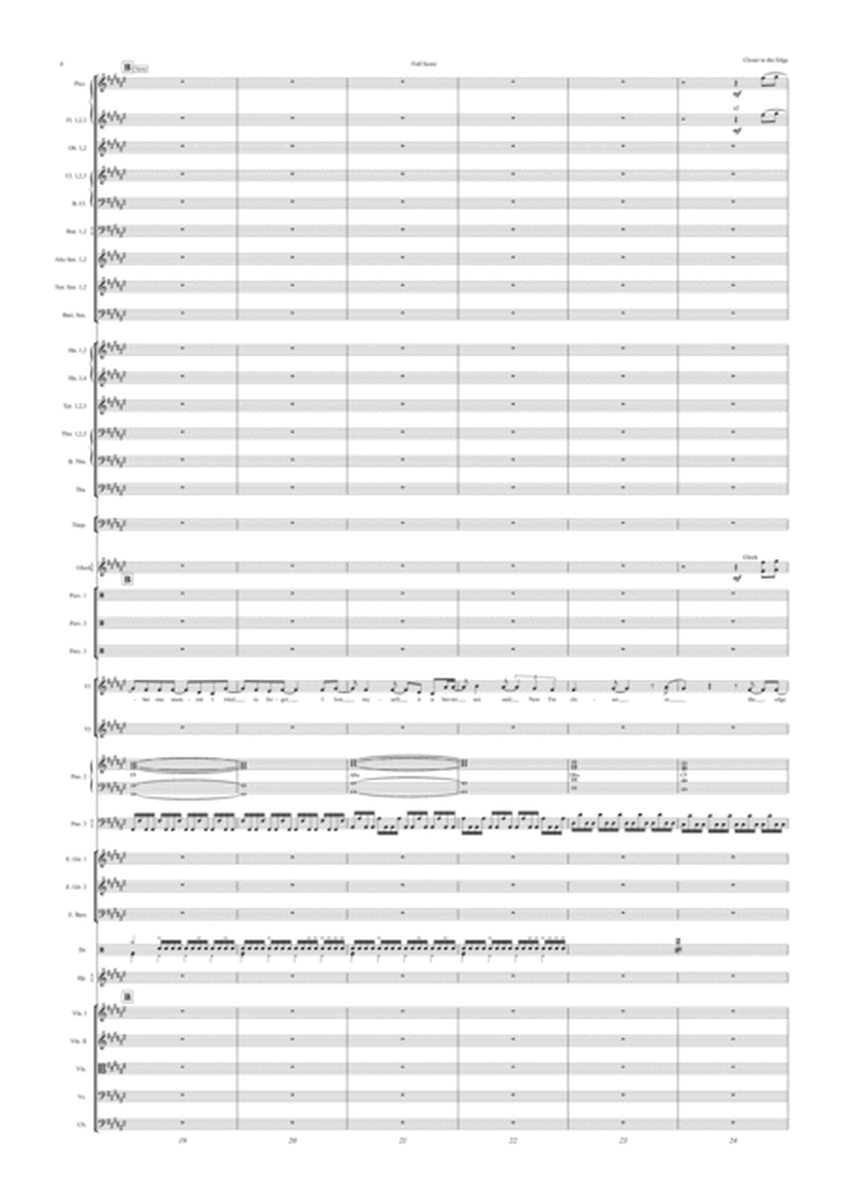 Closer To The Edge - Vocal with Pops Orchestra Key of F#