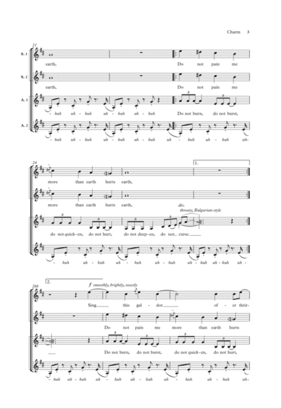 Charm Choir scores gallery preview page 3