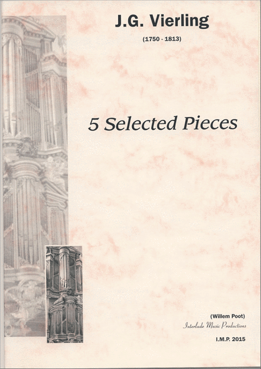 5 Selected Pieces Organ scores gallery preview page 1