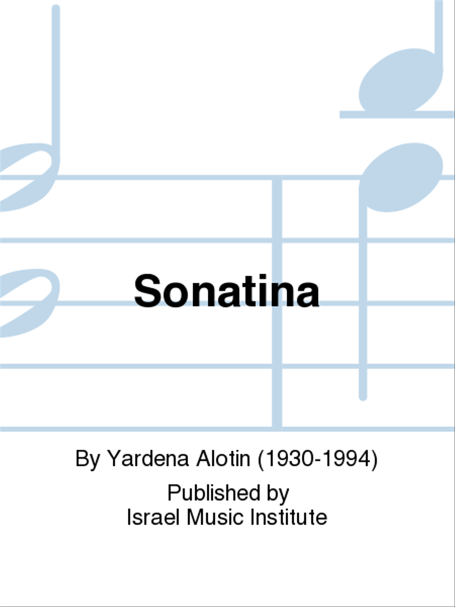Sonatina Violin Solo scores gallery preview page 1