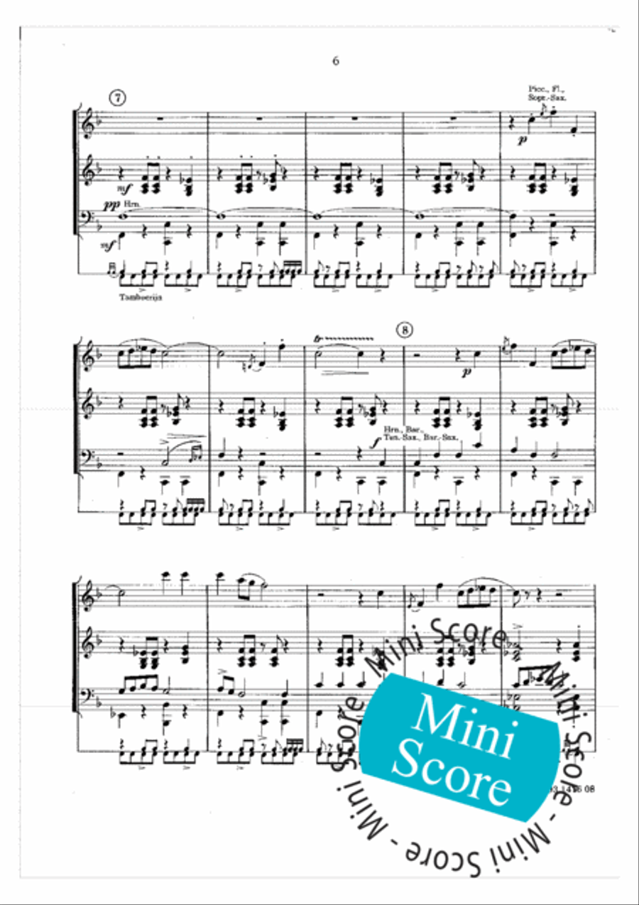 Brabant Fantasy Concert Band scores gallery preview page 12