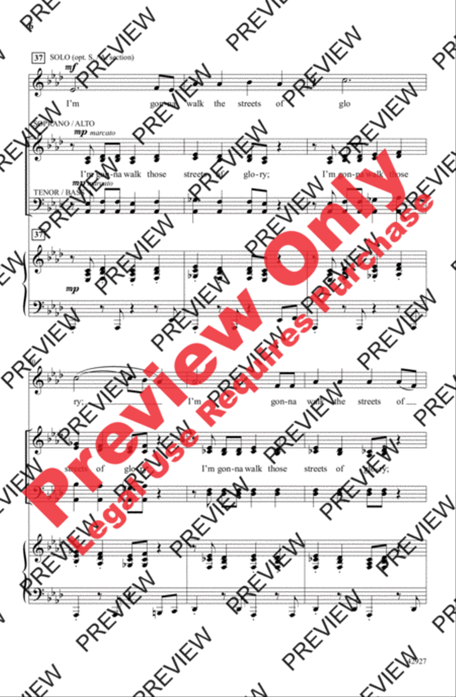 Room at the Welcome Table 4-Part scores gallery preview page 6