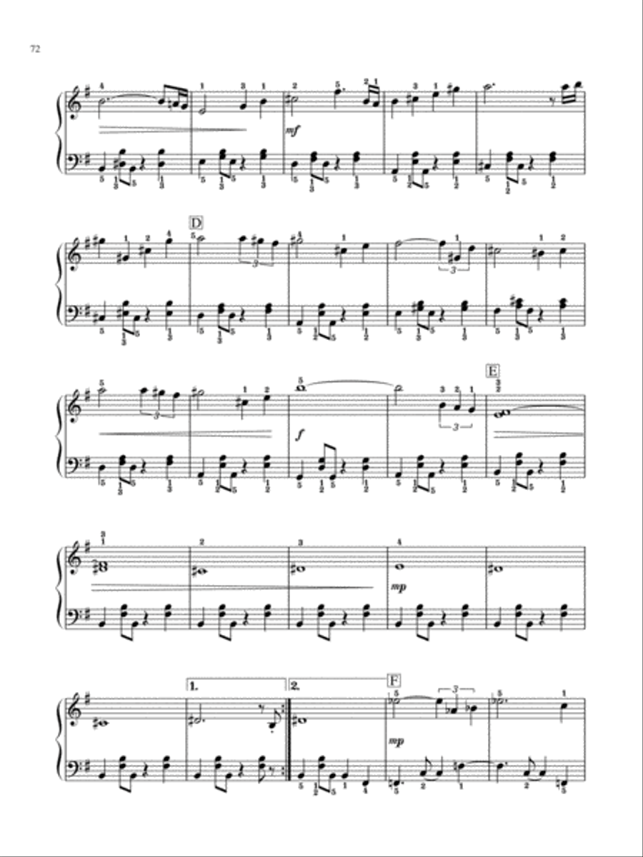 The Legend of Zelda™: Spirit Tracks Train Travel Easy Piano scores gallery preview page 2