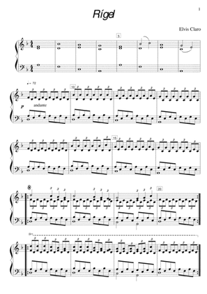 Rígel by Elvis Claro | brilliant Piano Song | Original Version