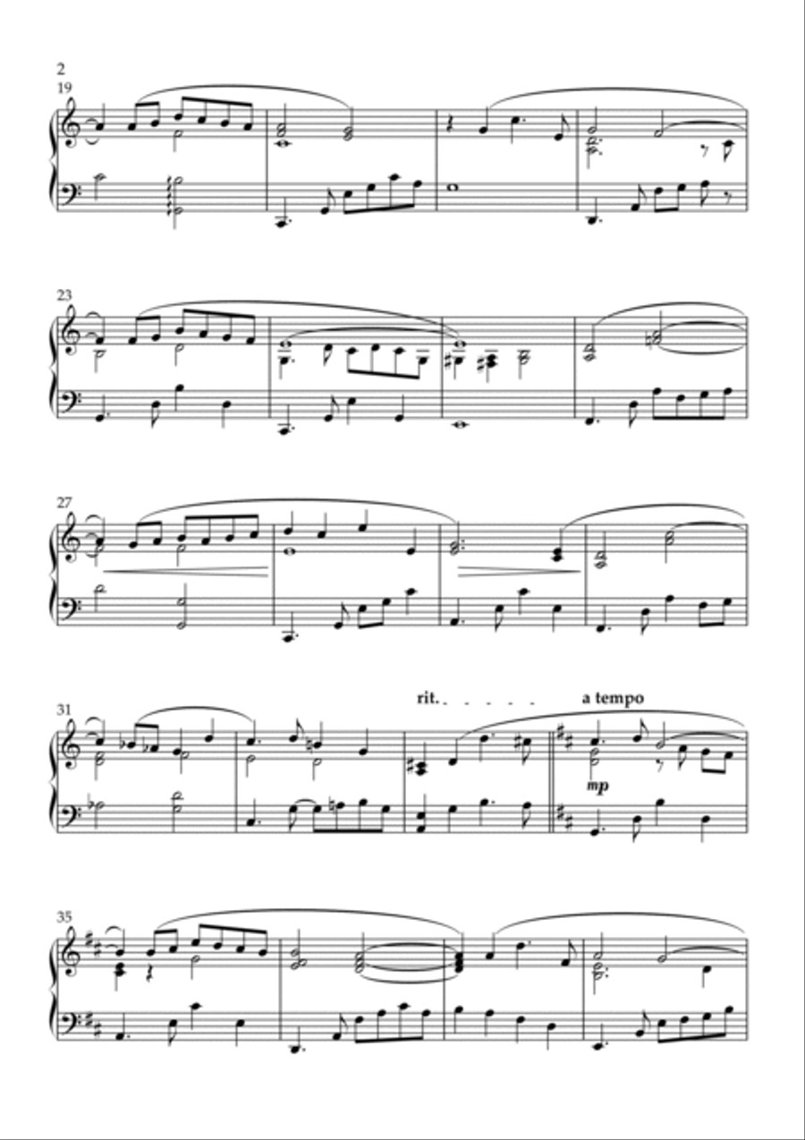 Going Places. (Part 1). 4 descriptive miniatures for Solo Piano. Piano Solo scores gallery preview page 3
