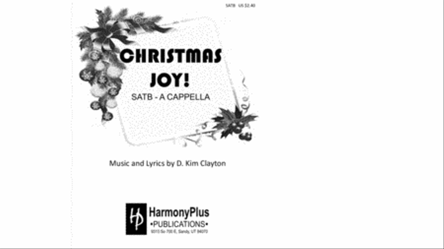 Christmas Joy 4-Part scores gallery preview page 1