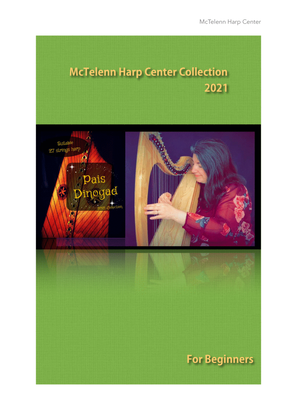 Book cover for Pais Dinogad - Medieval Welsh Lullaby - beginner & 27 String Harp | McTelenn Harp Center