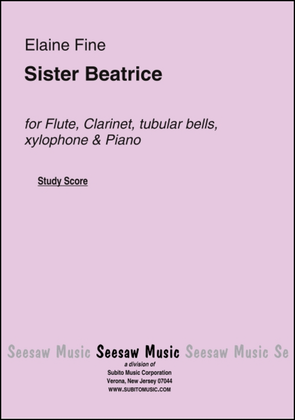 Sister Beatrice A chamber opera set to a play by Maurice Maeterlinck