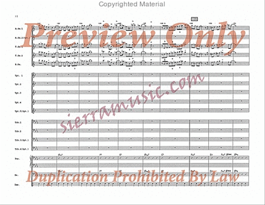 On Green Dolphin Street On Green Dolphin Street Big Band scores gallery preview page 13