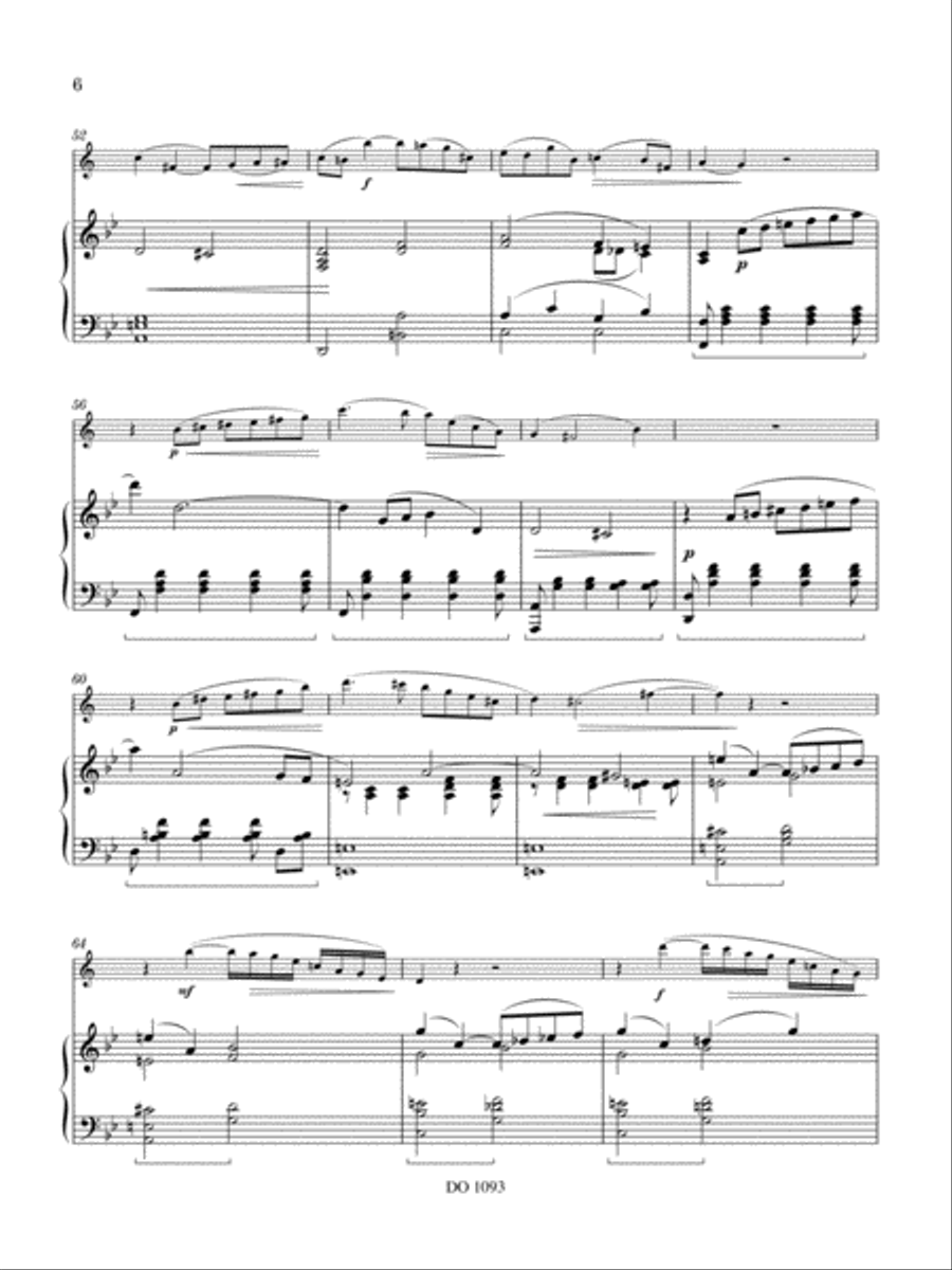 Concertstück Clarinet Solo scores gallery preview page 6