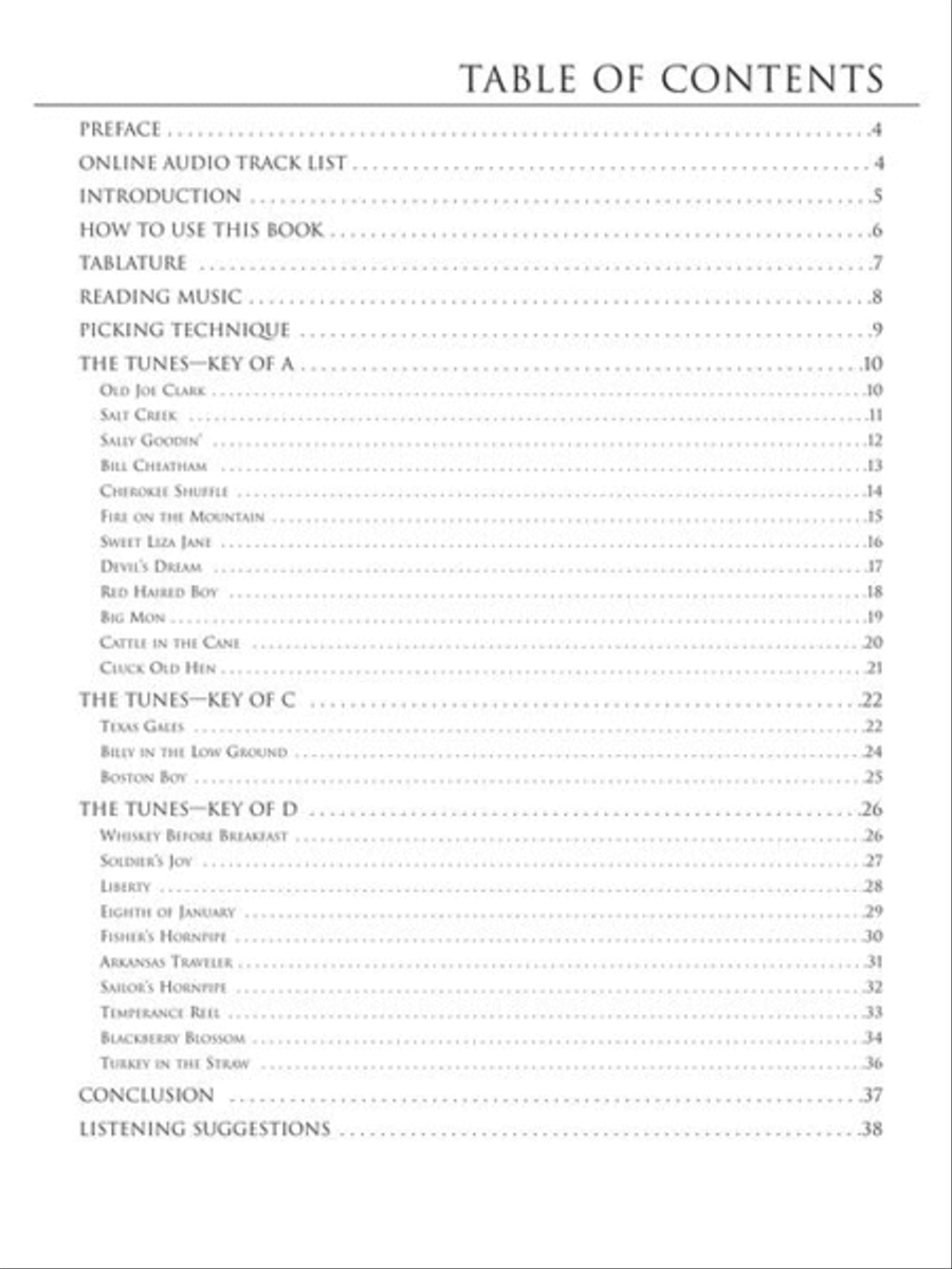 Fiddle Tunes for Flatpickers - Guitar