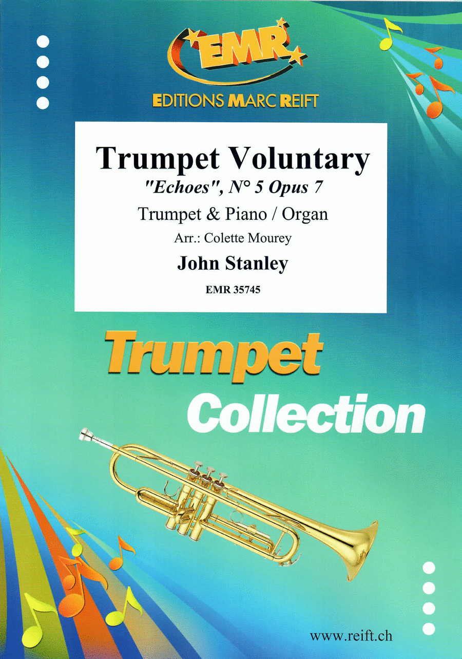 Trumpet Voluntary Trumpet Solo scores gallery preview page 1