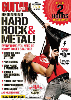 Book cover for Guitar World -- Beginning Hard Rock & Metal!