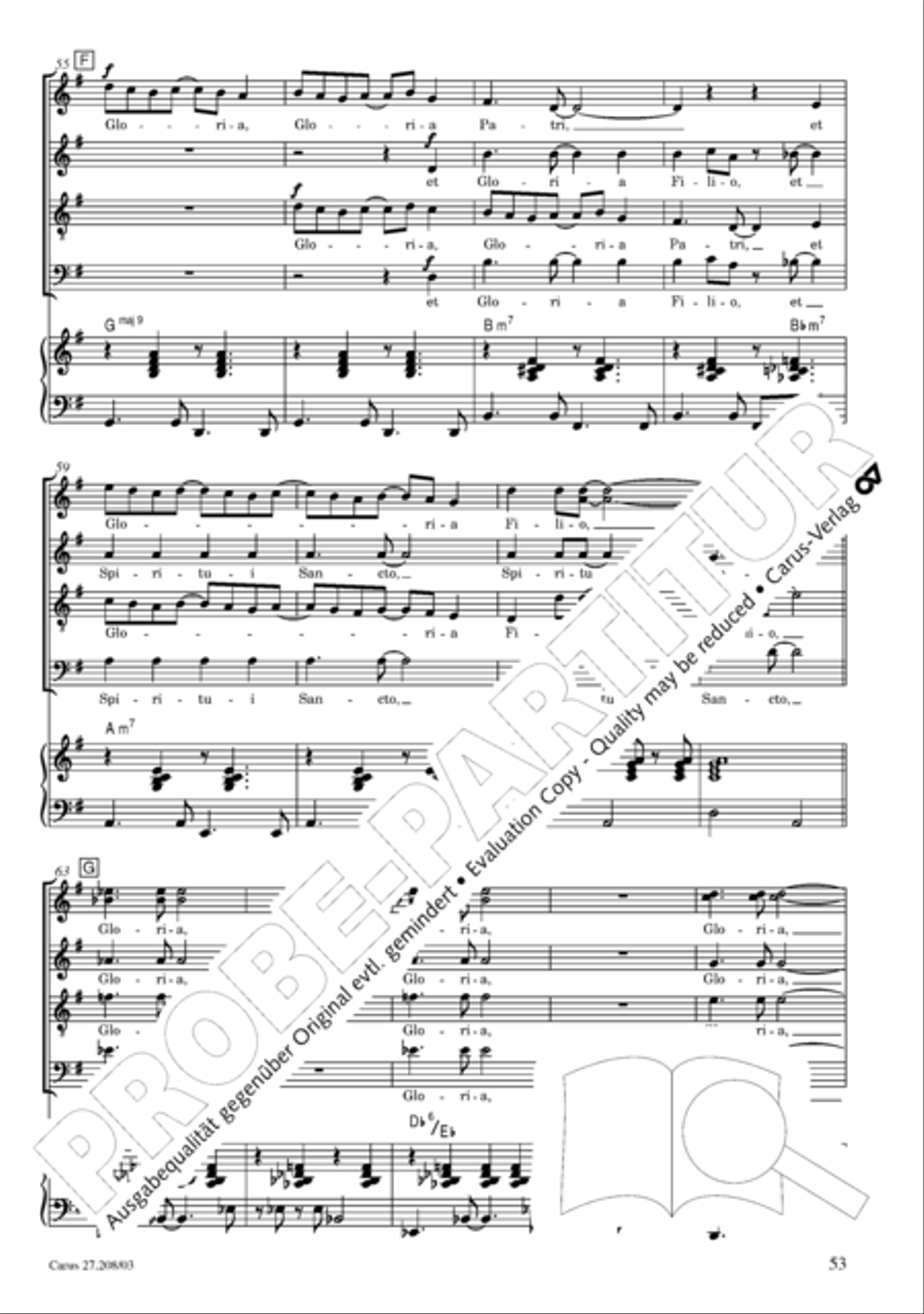 Magnificat 4-Part scores gallery preview page 54