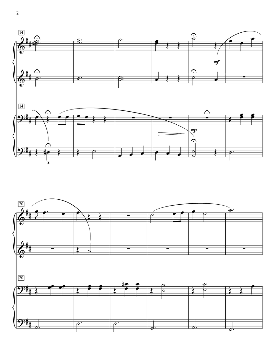 Reindeer(s) Are Better Than People (from Disney's Frozen) (arr. Mona Rejino) Piano Duet scores gallery preview page 2