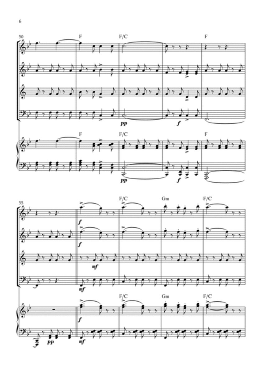 Funiculì, Funiculà - Woodwind Quartet & Piano image number null