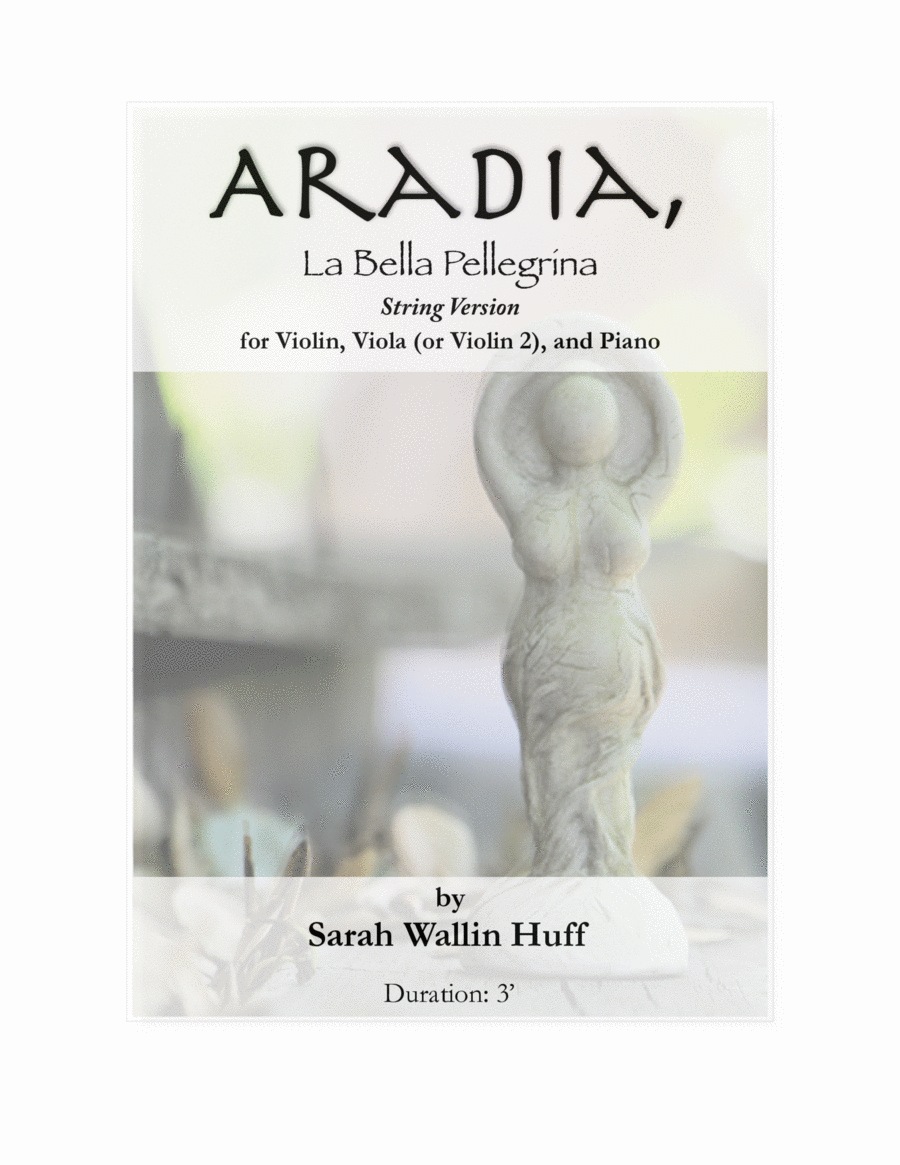 Aradia, La Bella Pellegrina (all-string version) String Duet scores gallery preview page 1