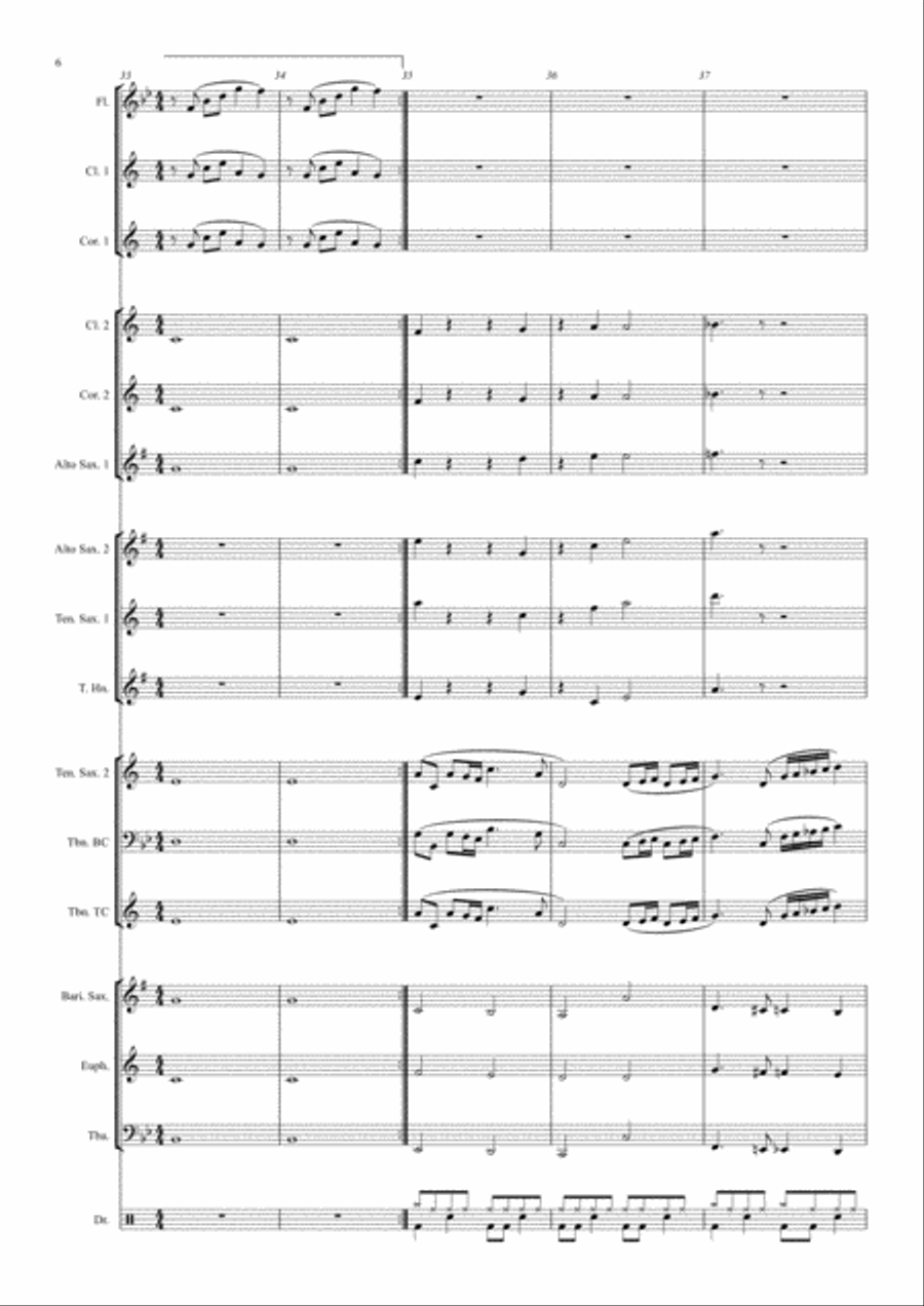 Bohemian Rhapsody Bohemian Rhapsody Large Ensemble scores gallery preview page 6