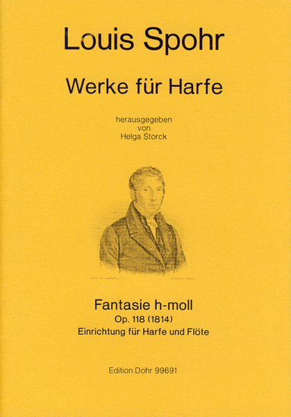 Fantasie h-Moll op. 118 (1814) -Einrichtung für Harfe und Flöte-