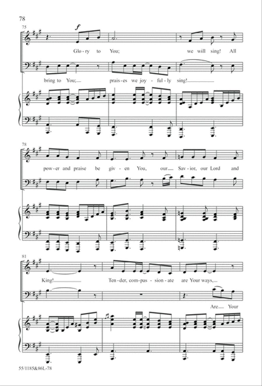 What Love Is This? What Love Is This? 4-Part scores gallery preview page 64