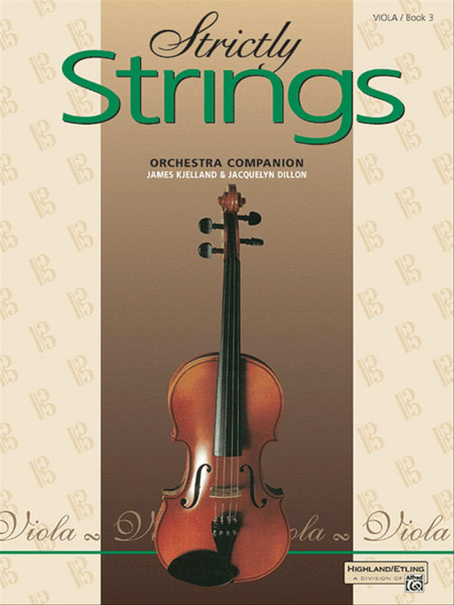 Strictly Strings, Book 3 Chamber Orchestra scores gallery preview page 1